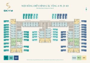 mặt bằng dự án Căn hộ Skym Hạ Long